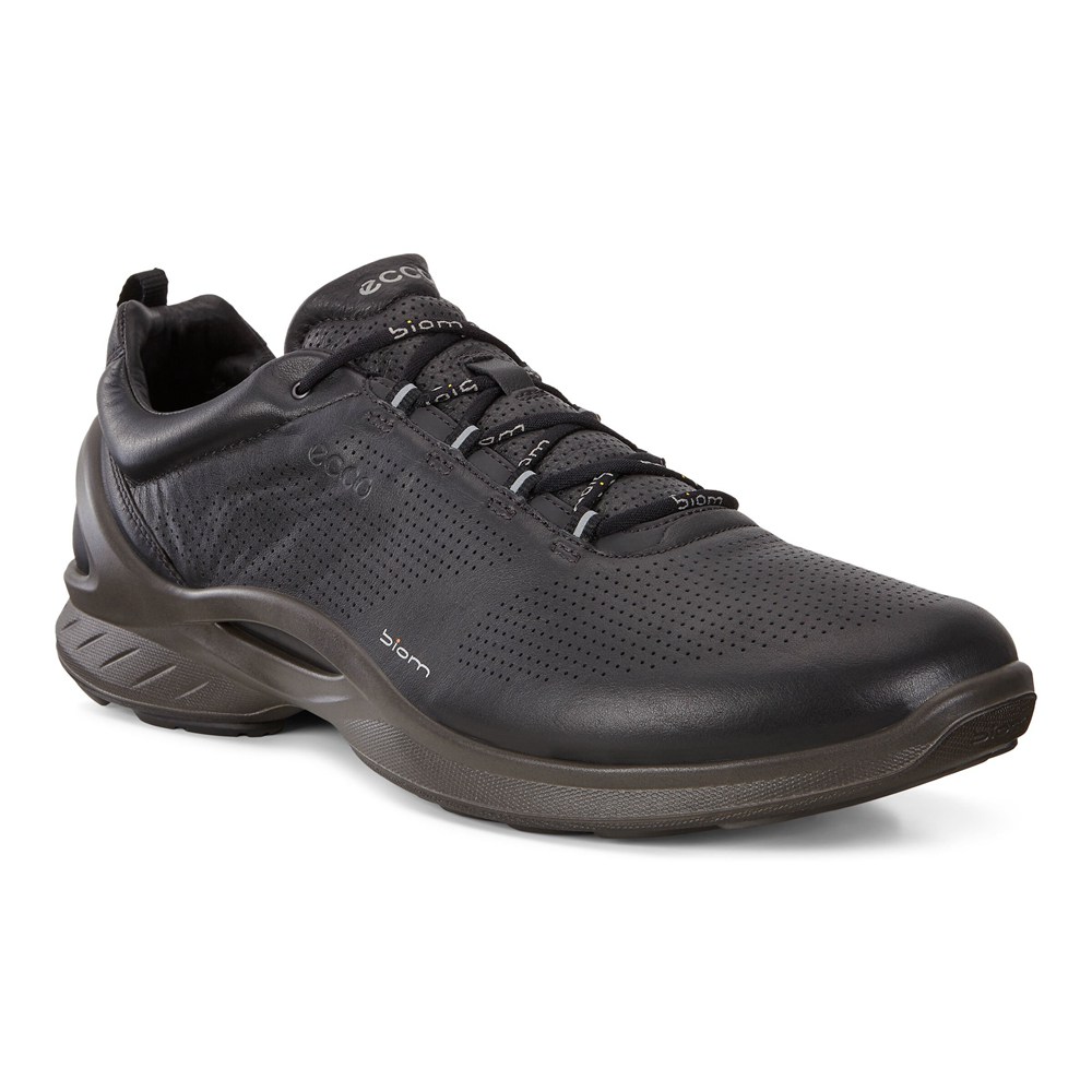 ECCO Mens Hiking Shoes Black - Biom Fjuel Train - MSX-790625